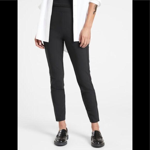NWT Athleta Stellar Tights Size 2 Tall Black